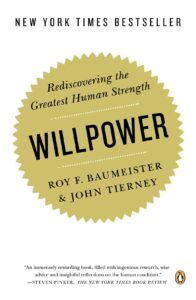 Willpower - high-level thinking