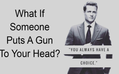“𝗪𝗵𝗮𝘁 𝗮𝗿𝗲 𝘆𝗼𝘂𝗿 𝗰𝗵𝗼𝗶𝗰𝗲𝘀 – 𝗶𝗳 𝘀𝗼𝗺𝗲𝗼𝗻𝗲 𝗽𝘂𝘁𝘀 𝗮 𝗴𝘂𝗻 𝘁𝗼 𝘆𝗼𝘂𝗿 𝗵𝗲𝗮𝗱?”